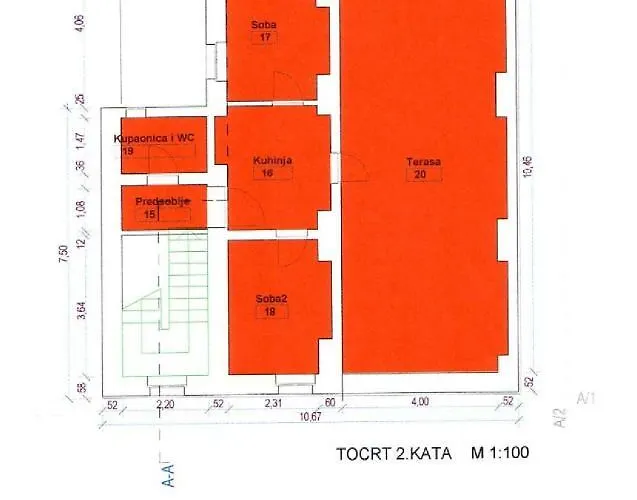 In Centre With Huge Terace * 풀라